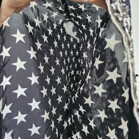 Agua Bendita Beaded Embroidered Swim Cover-Up One Size Beach Resortwear Coastal - Picture 5 of 9